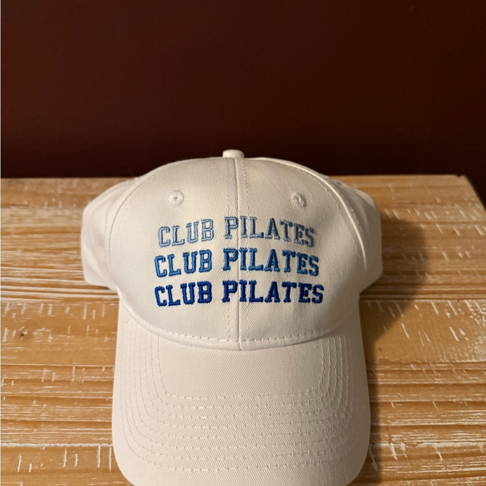 Club Pilates White Cap